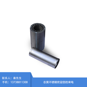 不锈钢定子屏蔽套 汽车尾气管直通焊管 厂家直销精密冷轧管